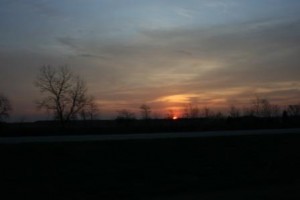Sunrise ~ 6:30 am (cst)